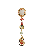 Blessings Jade Rabbit Brooch Pin - €30,24 EUR