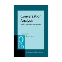 Conversation Analysis. Studies from the first generation. LERNER, Gene H... - $54.00