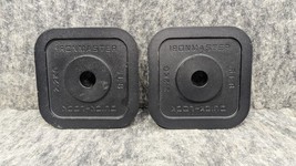 2 x New Ironmaster Quick-Lock Plate Weights 5LB Each (2.2kg) - 10lbs total - $54.99