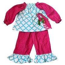 Zuccini Pink Dragon Top &amp; Pants Outfit 24 Months - €16,48 EUR