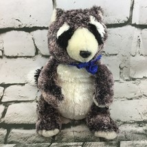 Golden Bear Co Ltd Raccoon Plush Shaggy Soft Stuffed Animal Collectible Toy - £11.59 GBP