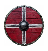 Medieval Viking Eivor Valhalla Raven Authentic Battleward Viking Shield ... - £151.35 GBP