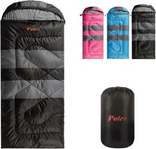 Sleeping Bags, Camping Sleeping Bag For Adults, 3 Season Warm &amp;, Pink/Bl... - $35.99