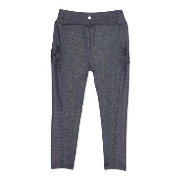 Avia Girls Pieced Performance Leggings Grey Size XXL/2XG(18) Item image 3