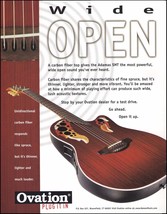 Ovation Adamas SMT Series Acoustic Guitar 1998 advertisement 8 x 11  ad print - £3.38 GBP