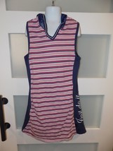 NIKE Just Do It Striped Sleeveless Dress Size 14 Girl&#39;s EUC - £18.33 GBP