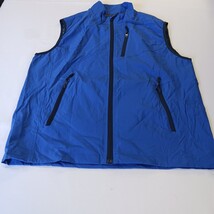 Alliance Fashion Men's Blue Full Zip Pockets Sleeveless Vest Size XL image 12