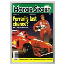 Motorsport Magazine February 1997 mbox1325 Ferrari&#39;s last chance? - £3.06 GBP
