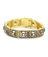Vintage Look Bracelet , Antique Look Diamond Uncut Polki , Designer Jewe... - $382.95 CAD
