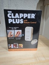 The Clapper Plus with Remote Control Sensitivity Dial Home/Away Switch S... - $27.76