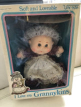 Vintage Uneeda Cabbage patch Like Granny kins Doll Nrfb - £159.49 GBP