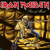 IRON MAIDEN Piece of Mind BANNER 2x2 Ft Fabric Poster Tapestry Flag album art - $22.00