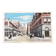 Eighth Street Chattanooga, TENN Postcard Times Building YMCA Knights Vintage TN1 - £4.60 GBP