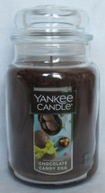 Yankee Candle Large Jar Candle 110-150 hrs 22 oz CHOCOLATE CANDY EGG Foo... - $52.40