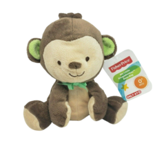 Fisher Price Mattel 2013 Baby Snugamonkey Monkey Stuffed Animal Plush Toy W Tag - $37.05