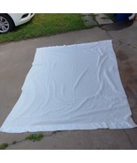 Twin Vintage Cannon Acrylic Waffle Weave Blanket Satin Trim 69 W x 90 Wh... - $677.23 MXN