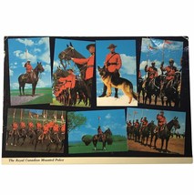 The R. C. M. P., Royal Canadian Mounted Police, vintage postcard - £7.98 GBP