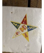 Vintage UNUSED Order Of The Eastern Star NAPKINS Masonic Temple NOS Cath... - $79.90
