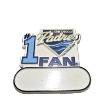 San Diego Padres #1 Fan Magnet #1 Padres Fan Size 3 By 3 New Mlb - $7.89