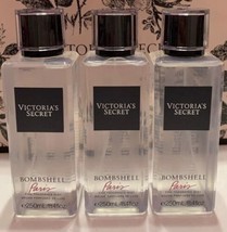 X 3 Bouteilles ~ Victoria&#39;s Secret Bombshell Paris Body Mist Spray 8.4 F... - $48.35