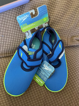 Speedo Toddler Solid Shore Explorer Water Shoes - Blue L 9-10 - £12.75 GBP