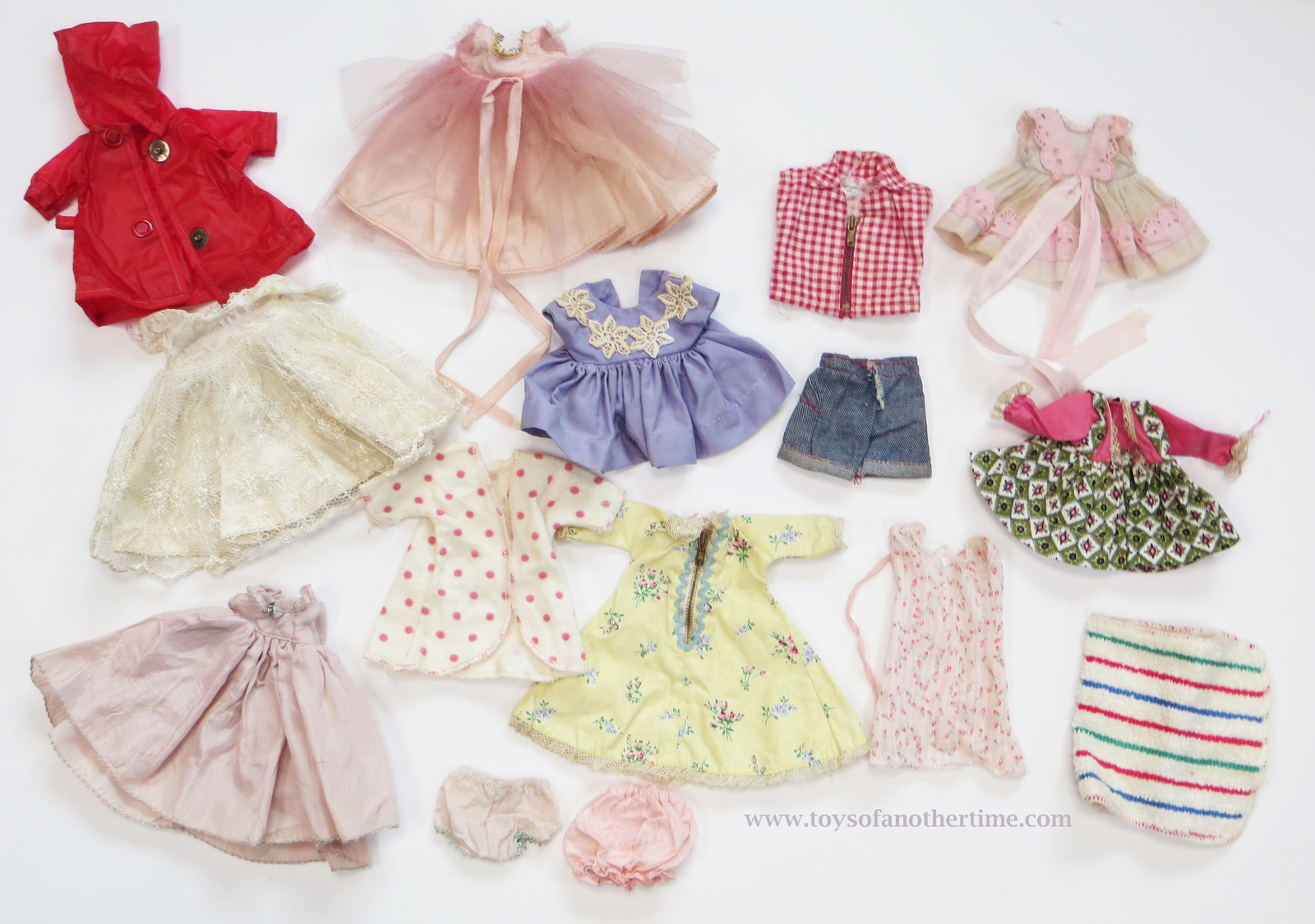 Vogue Ginny Clothing Lot, 1950s for 8" Dolls Wendy Muffy Pam Virga Cosmopolitan  - $38.00