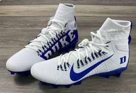 Nike Alpha Huarache 7 Elite P Lacrosse cleats BV0861-101 DUKE Blue Devil Size 14 - £113.50 GBP