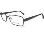 Jones New York Eyeglasses Frames J340 GUNMETAL Gray Rectangular 53-17-135 - $37.14