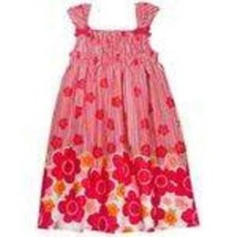 Girls Sundress Bloomers 2 pc Sonoma Red Floral Sleeveless Dress Easter- ... - £10.09 GBP