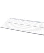 Organized Living freedomRail Ventilated Shelf, 30-inch x 12-inch - White - $827.93 MXN
