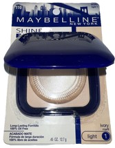 1- Maybelline SHINE FREE MATTE FINISH Pressed Powder #110 IVORY LIGHT 1 ... - $29.69