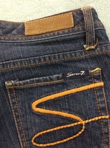 Size 28 (28x31.5) Seven 7 Premium Flare Jeans ~ RN 109890 - £20.35 GBP