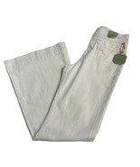 Ryegrass Jeans Womens 2 Flare Leg High Waist White Denim Boho Hippie - €25,28 EUR