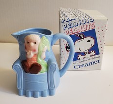 Vintage Peanuts Snoopy LINUS VAN PELT creamer Willitts EUC with box !  4... - $44.99
