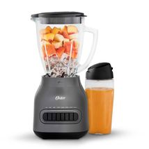 Oster Easy-to-Clean Blender with Dishwasher-Safe Glass Jar with 20oz Cup - $85.00