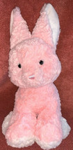 Aurora Plush Bunny Pink White Feet Big Ears Stuffed Animal Soft Toy 14” 2016 - $16.99