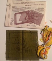 Creative Village Stitchery Sally Girl Crewel Embroidery Kit 51-951 Vintage - $9.85