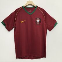 Portugal 2006 Home Retro Jersey Figo &amp; Ronaldo – Classic Shirt S–3XL - $45.00