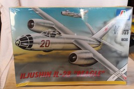 1/72 Scale Italeri, Iljushin IL-28 Beagle Jet Airplane Model Kit #060 BN Sealed - $70.00