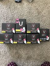 mix lot boxes U by Kotex Cleanwear Ultra Thin Pads with Wings u balance ... - $39.99