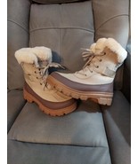 SOREL Women&#39;s Tivoli V Parc Waterproof Boot Omega Taupe/Gum Size 10 - $152.81 CAD