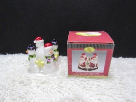 Treasured Times Holiday Collection Snowman Candle Holder, Holiday Decoration - $7.95