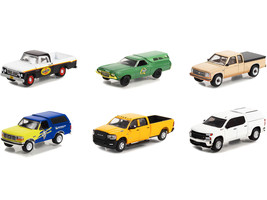 Blue Collar Collection Set of 6 Pcs Series 11 1/64 Diecast Cars Greenlight - £49.66 GBP