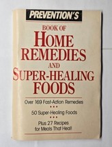 Preventions Book of Home Remedies and Super-Healing Foods 1994 Paperback Booklet - £6.42 GBP