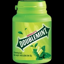  MINTS Chewing WRIGLEY&#39;S Doublemint Gum Bottle Gums Breath X 8 BOTTLES - $40.89