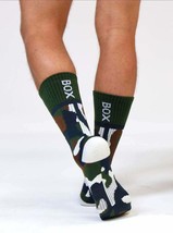 BOX Menswear Sports Socks - Military Camo &quot;One Size Fits All&quot; - £7.73 GBP