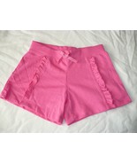 Garanimals 365 Kids Girls Pull On Front Ruffle Shorts Size 4 Bubblegum Pink - $194.25 MXN