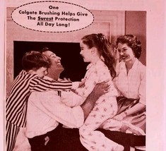 1958 Colgate Gardol Toothpaste Advertisement Vintage Dental Hygiene DWPP17 - $375.23 MXN