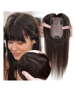 MY-LADY Human Hair Toppers for Women Real Human Hair for Thinning Hair 7... - £46.22 GBP