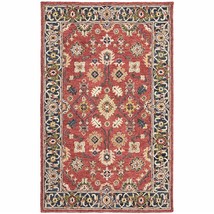 8' X 10' Red And Blue Bohemian Rug - $887.49